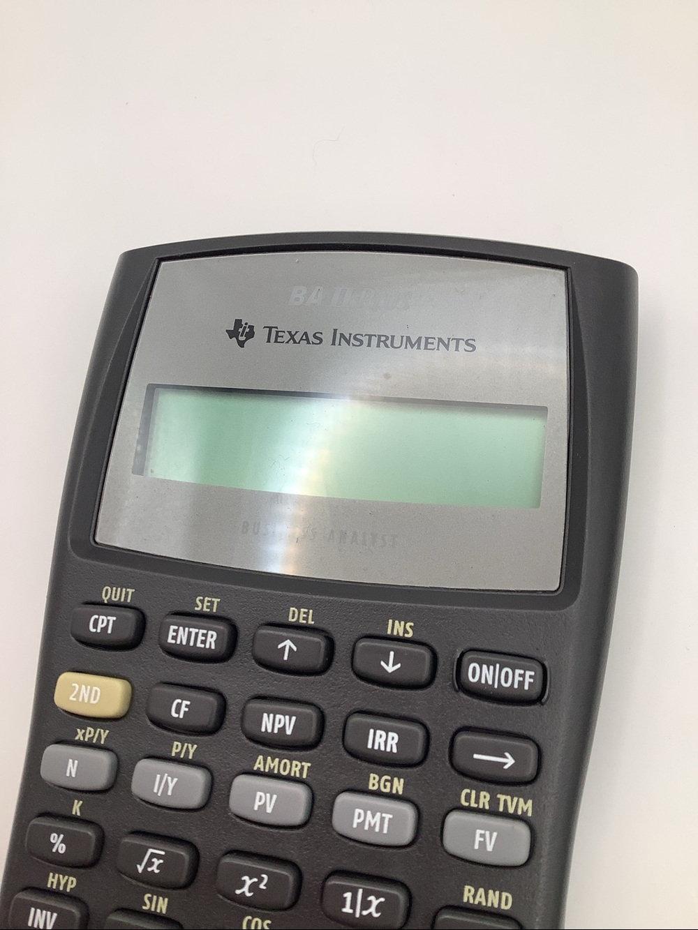 Texas Instruments BA II Plus Financial Calculator - Picture 4 of 8